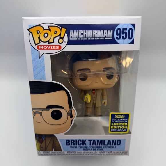 Funko Other - Brick Tamland #950 Funko Pop Movies – Anchorman – 2020 Summer Convention